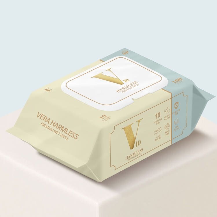 베라스포츠 [VERA] 베라 무해력 물티슈 100매x10팩 (고평량 200x 150) 아기물티슈 유아물티슈