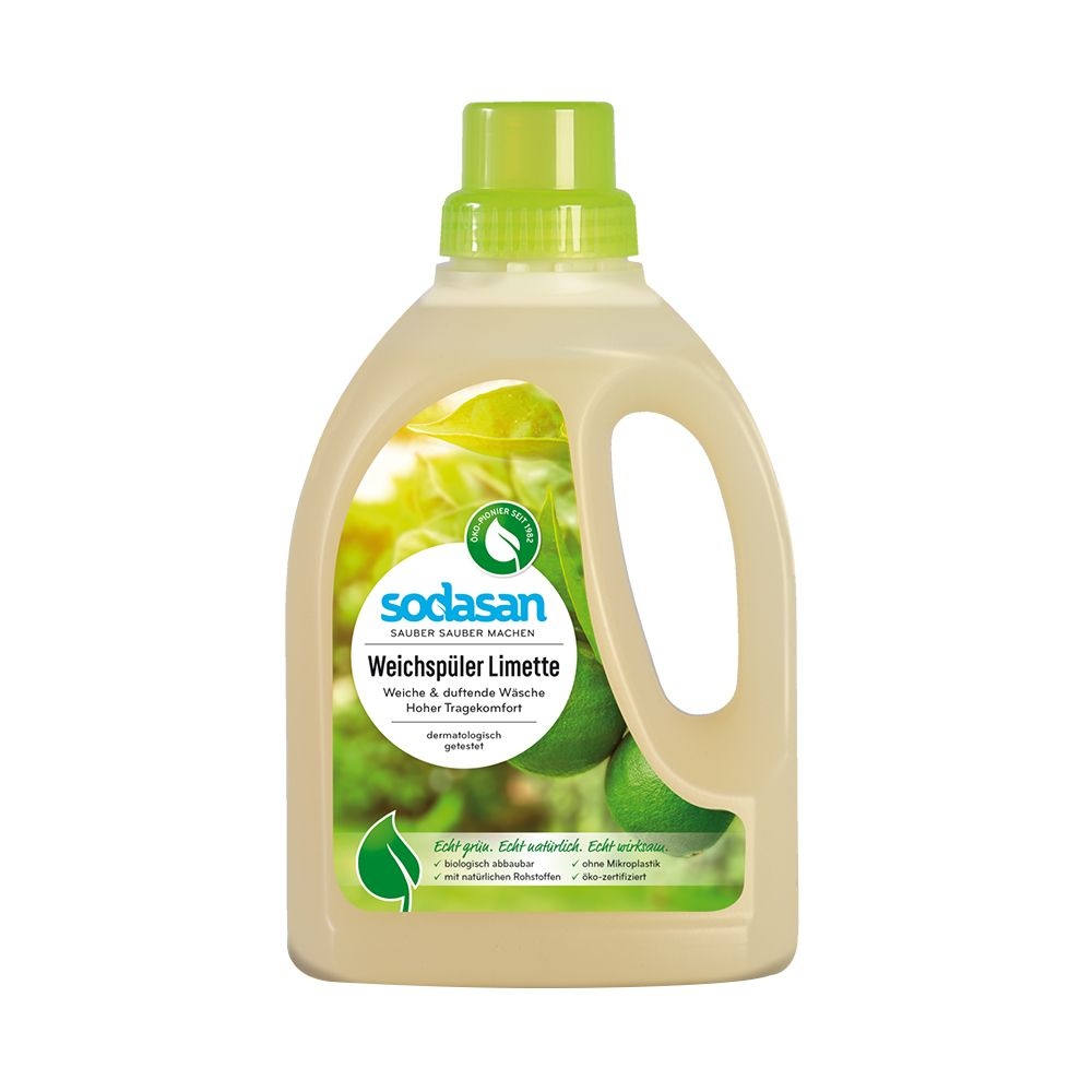 소다산 섬유유연제 라임향 750ml