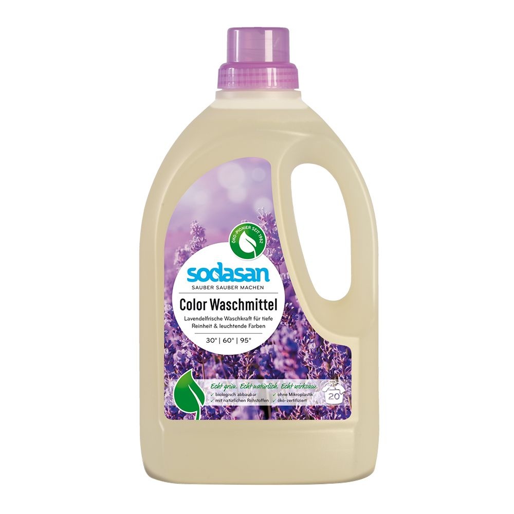 소다산 컬러 액상세탁세제 라벤더 1.5L