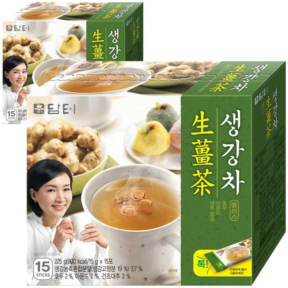 [담터]담터 생강차플러스 15T x 2개 (총 30T입) : 롯데ON