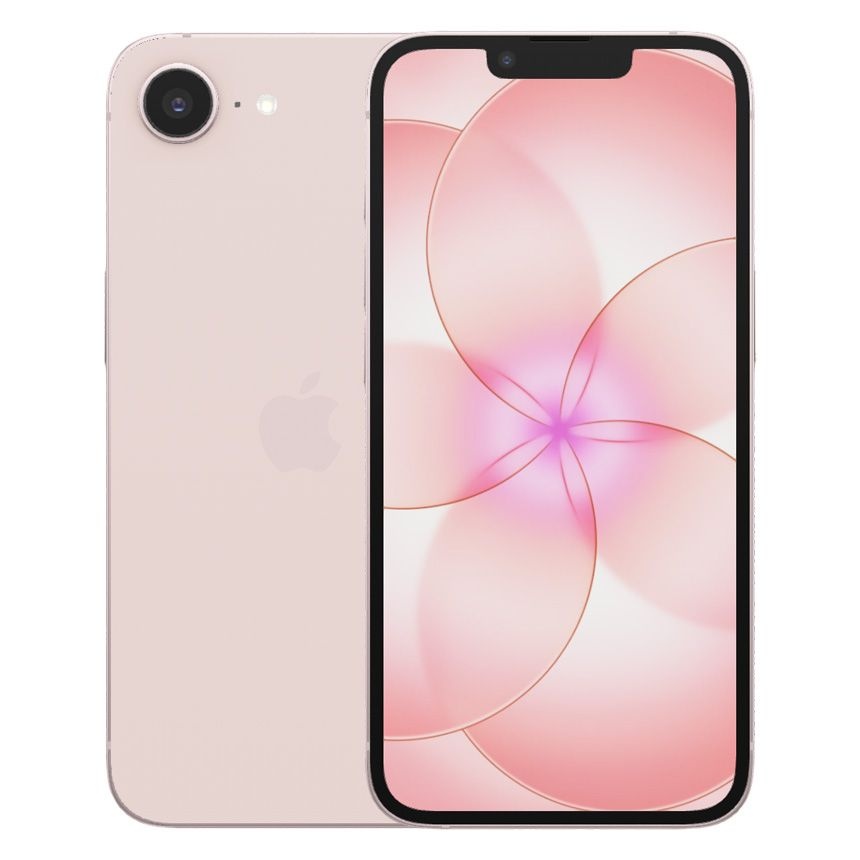 [해외] Apple 아이폰 17e 소프트핑크 물리유심+e심 5G 8램 512G 자급제 폰 카메라무음