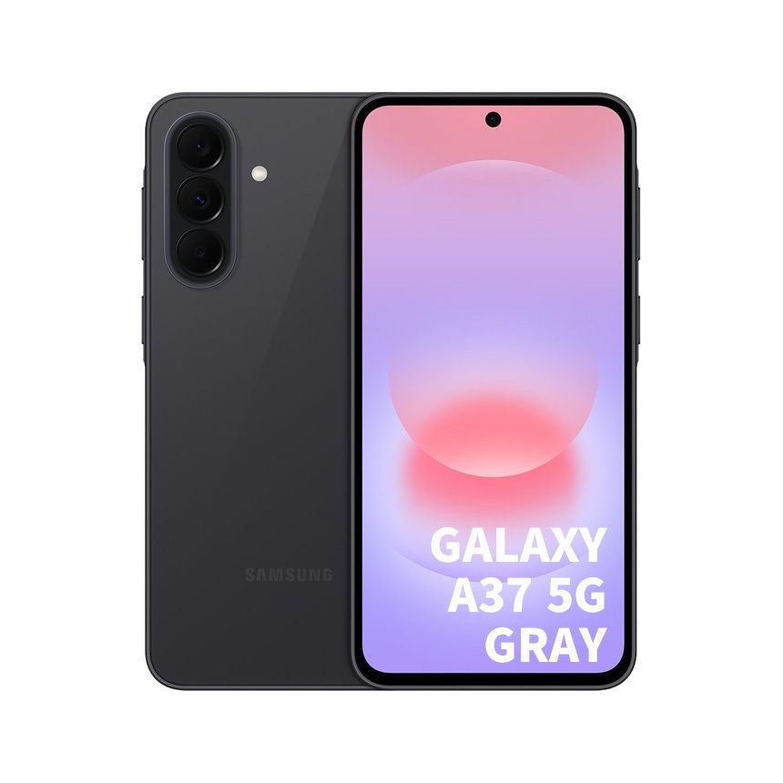 [해외] 삼성전자 삼성 갤럭시A37 128GB 8램 차콜 듀얼심+E심 5G 관세포함 자급제폰