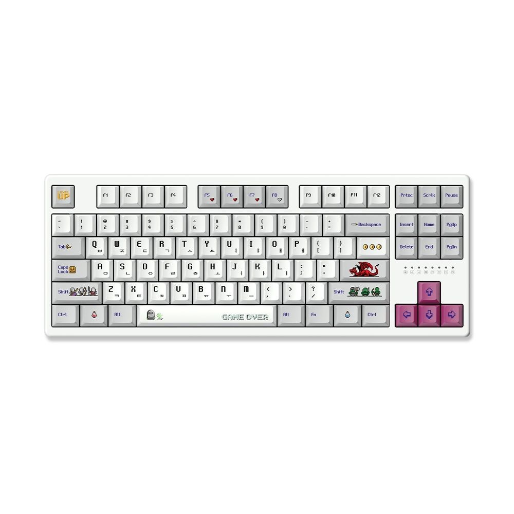 [오늘출발] 한성컴퓨터 TFG Magnetox 2XL 듀얼 8K 자석축 게이밍 키보드 픽셀 POLARIS2 SILENT 35g