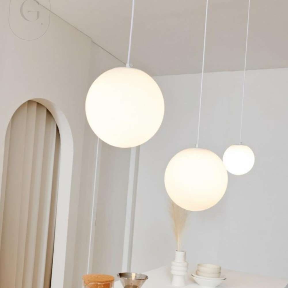 셀커머스협력사 루나 1등 펜던트 5 SIZE -300파이 식탁등인테리어 거실펜던트조명 LED식탁등