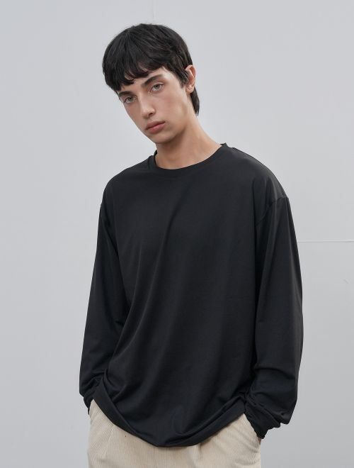 브랜드정품 제너럴아이디어 GENERALIDEA MAN 히트젯 라운드넥 티셔츠 [BLACK] SBE3U01008 155587