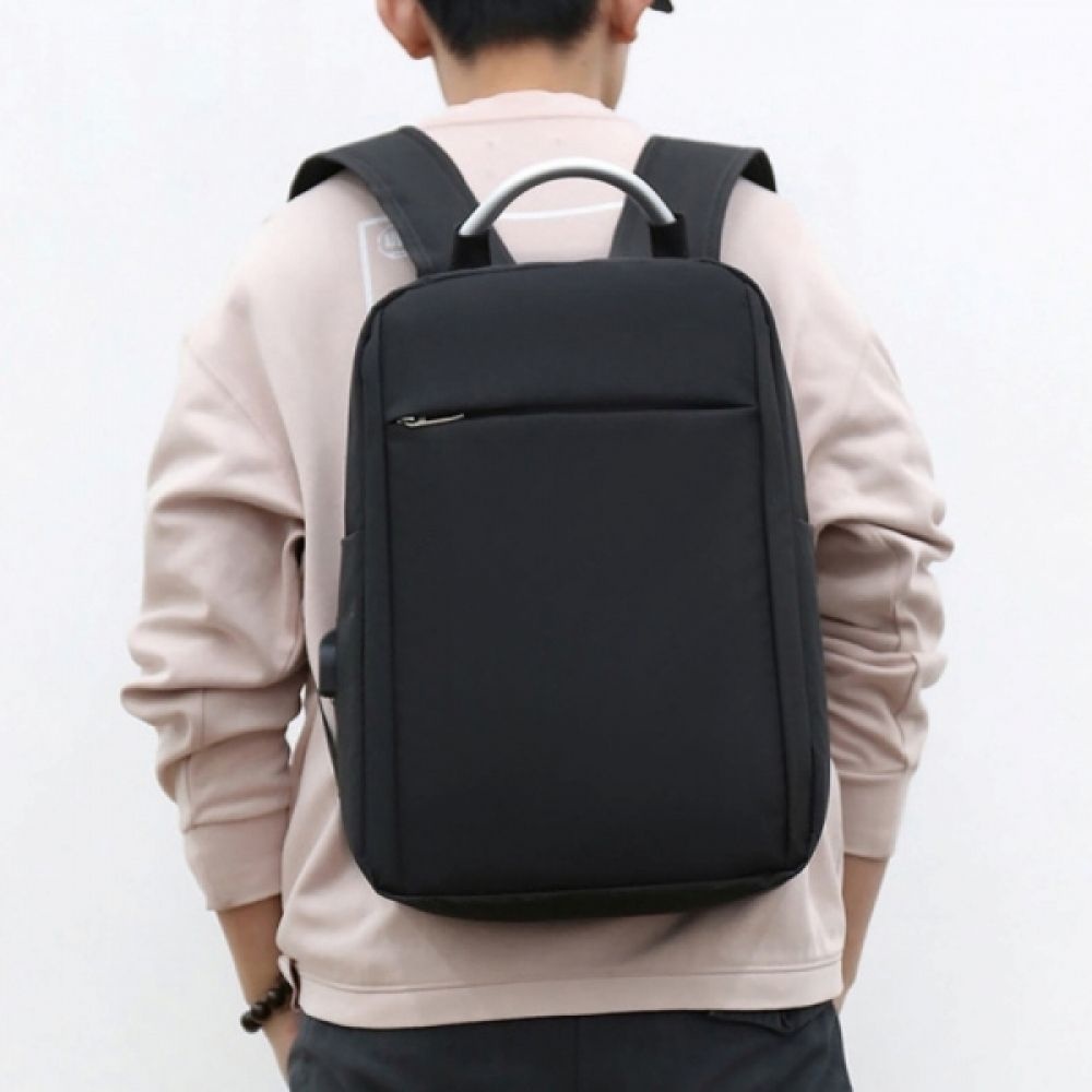 노트북백팩 기본 베이직 얇은 백팩 오피스백 학생용