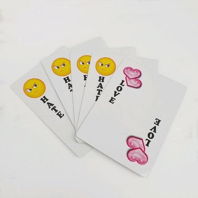 [주식회사제이엘]JL매직 미움이사랑으로변하는카드 포커사이즈