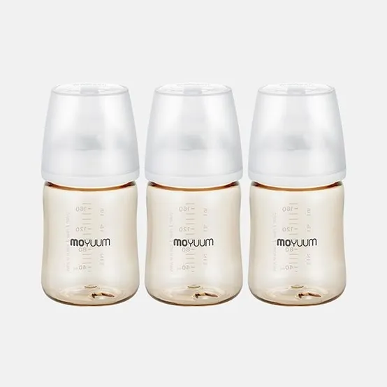 모윰 3세대 PPSU 젖병 170ml 트리플팩 올인원 베이직 신생아 젖병세트