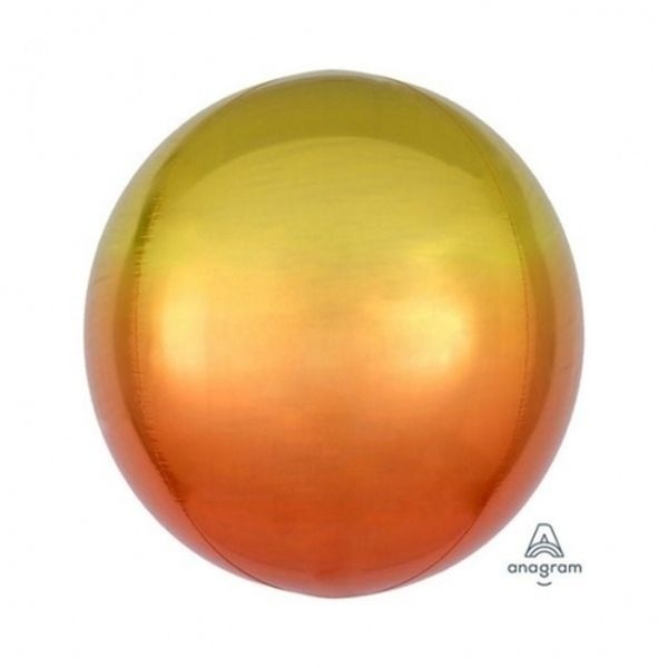 PWM - DK 오브옹브레은박풍선옐로우오렌지 생일