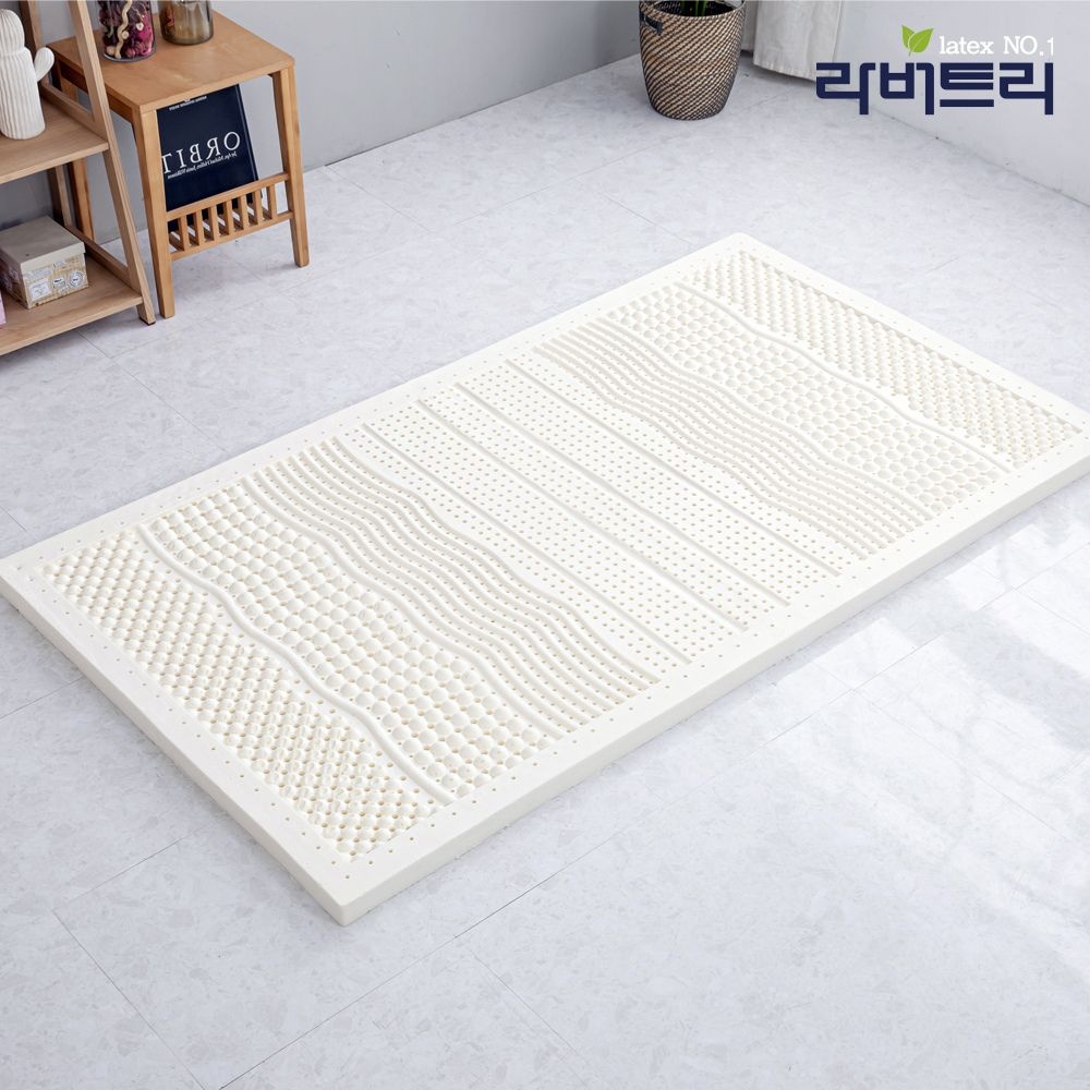 라버트리 (현대Hmall) 라버트리 숙면도우미 라텍스 토퍼/매트리스 7.5cm 슈퍼싱글 /밀도80kg