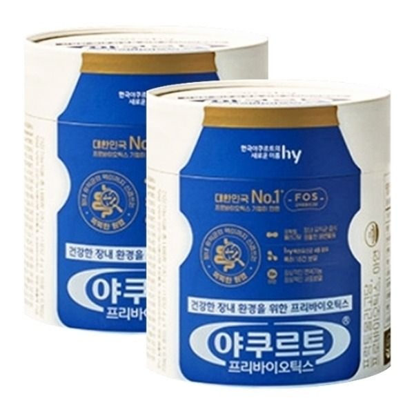 [패션플러스][기타]hy 한국야쿠르트 야쿠르트 프리바이오틱스 60포X2박스_19969449_672029