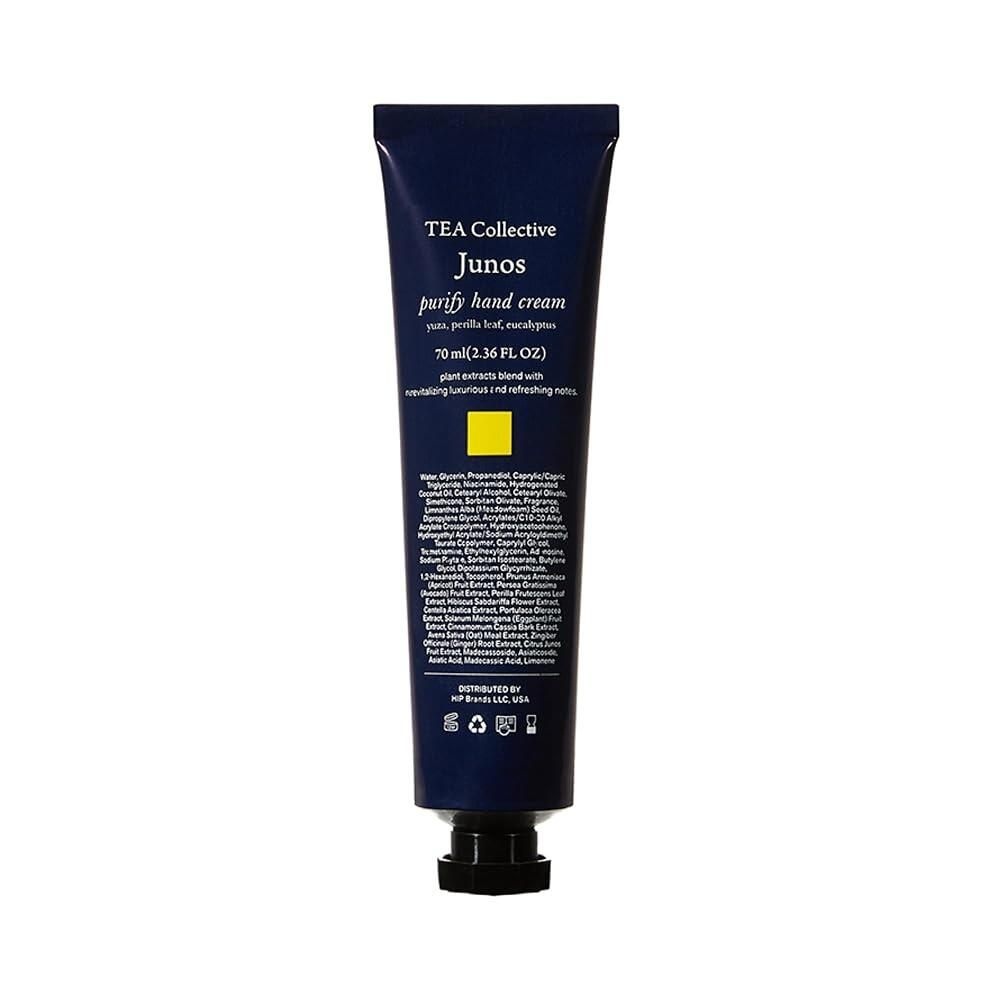 [해외] TEA Collective Junos Purify Hand Cream Yuzu Perilla Leaf Eucalyptus 2.36 Fl Oz Product of Korea [호환]