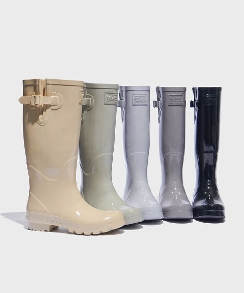 락피쉬 rockfish ORIGINAL GLOSS RAIN BOOTS LONG - 5color