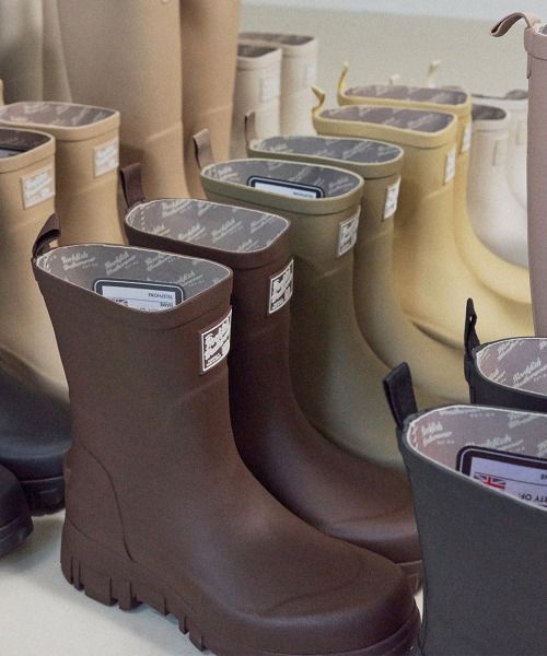 락피쉬 rockfish FLATFORM RAIN BOOTS MIDDLE - 7 colors