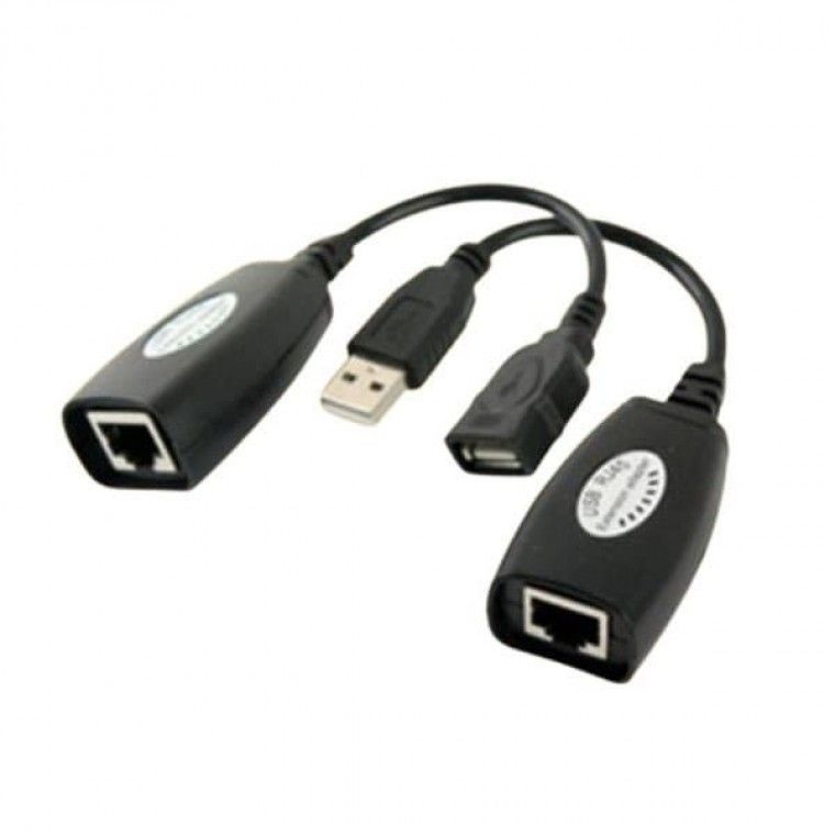 Coms USB 리피터 45M 1.1 연장선 Coms RJ45 랜케이블 usb허브 usb 멀티탭 연장젠더 케이블 c타입 미니5핀