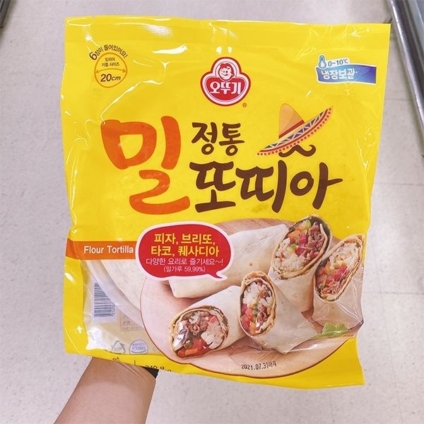 오뚜기 정통 밀 또띠아 240g