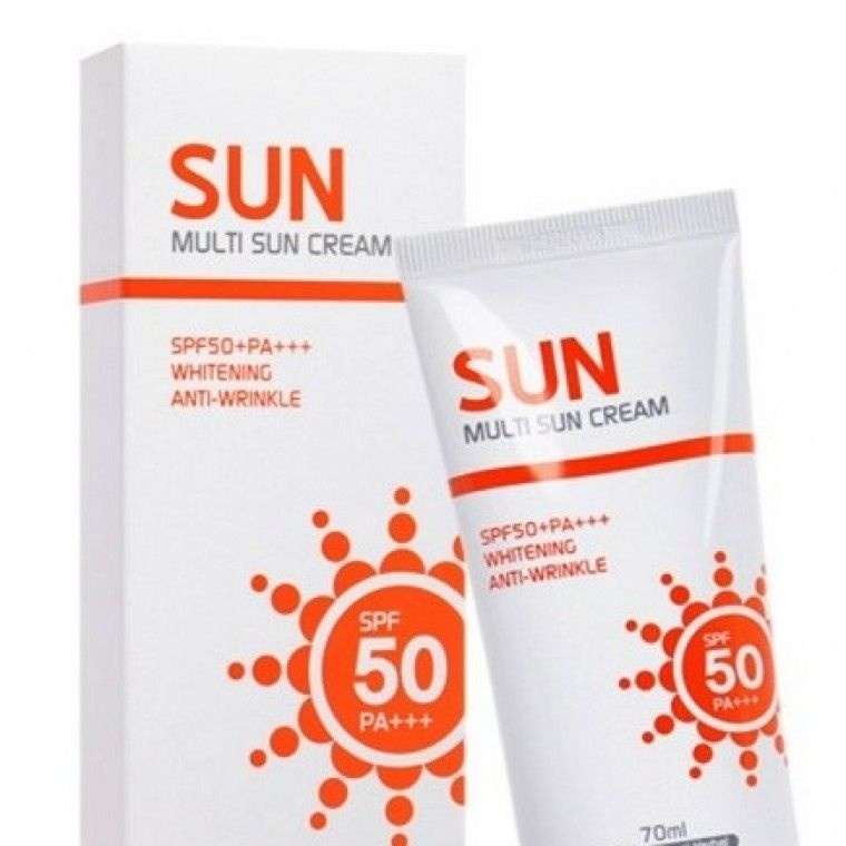 P 국산 50 ++ 판촉 UV 용품 썬크림 SPF 물 답례품 선크림 선케어 통신사 백탁없는 70ml 남성