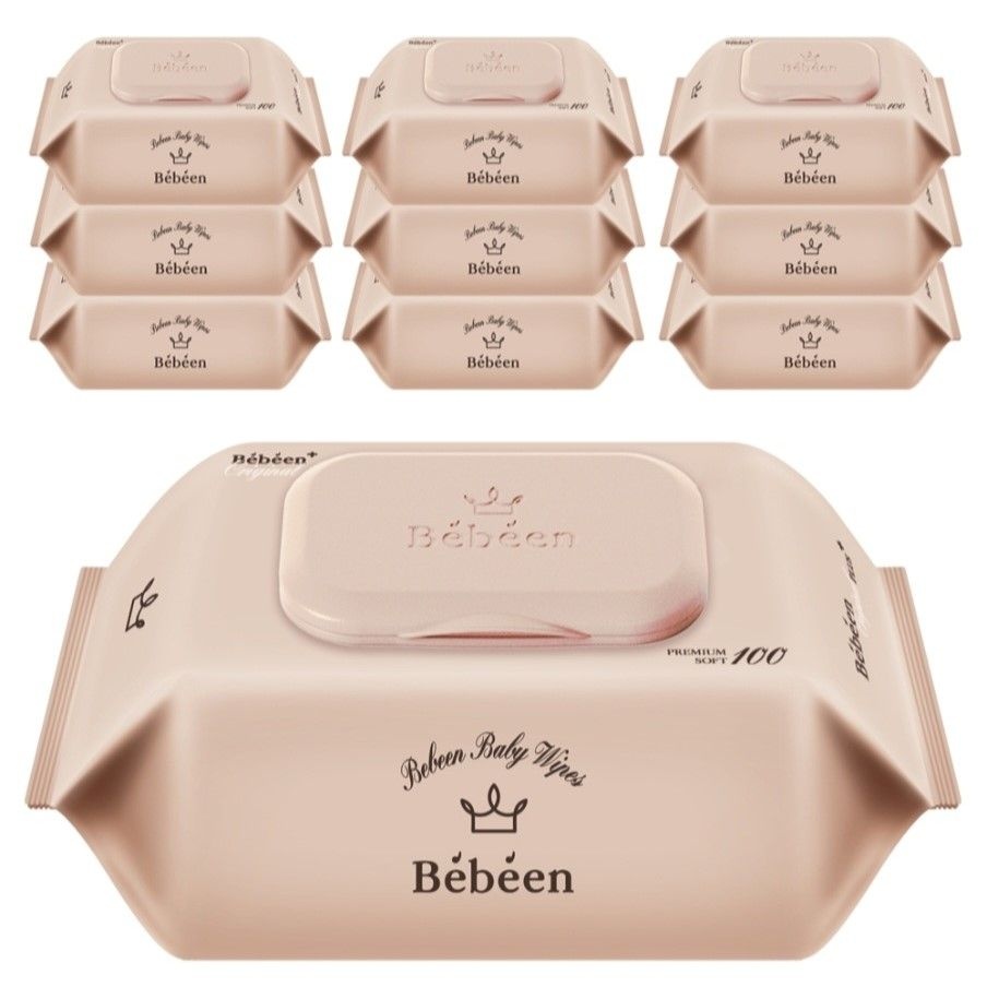 베베앙 오리지널 플러스 유아물티슈 캡형 55g 100매 20개