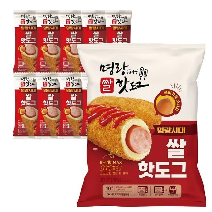 명랑오리지널핫도그85g x 10 x 2 코스트코 잡화마켓