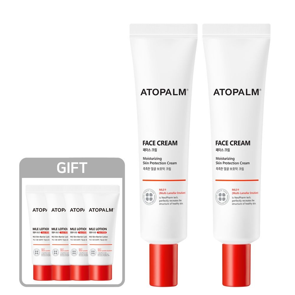 [오늘출발] 아토팜 페이스 크림 35ml X 2개 (+로션20ml 4개)