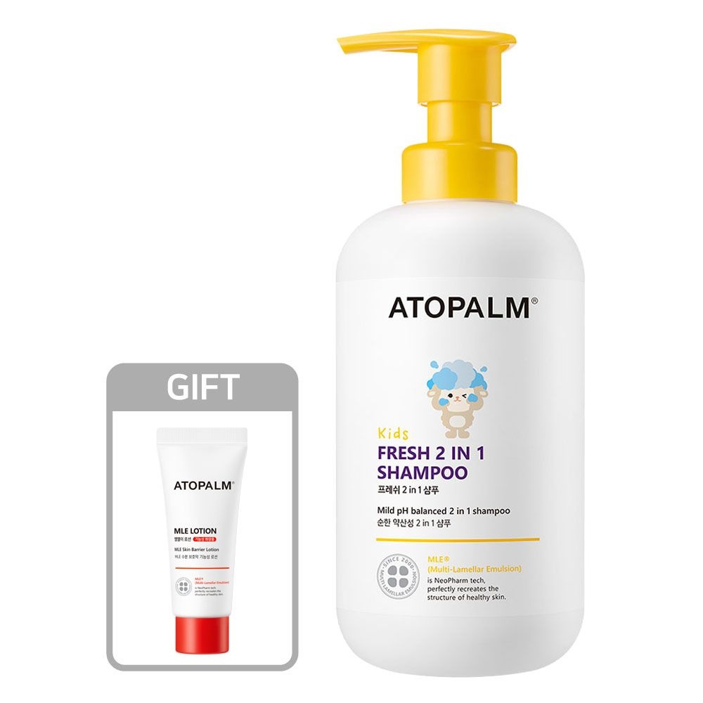 아토팜 키즈 프레쉬 2in1 샴푸 460ml (+로션20ml)