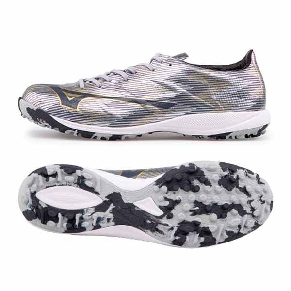 미즈노 미즈노 α II 엘리트 AS 터프화 풋살 알파 축구화 실버 GD256204