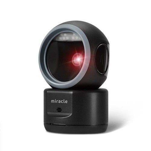 미라클엠 바코드스캐너 탁상형 스캐너 QR코드 큐알코드 모바일 신분증 리더기