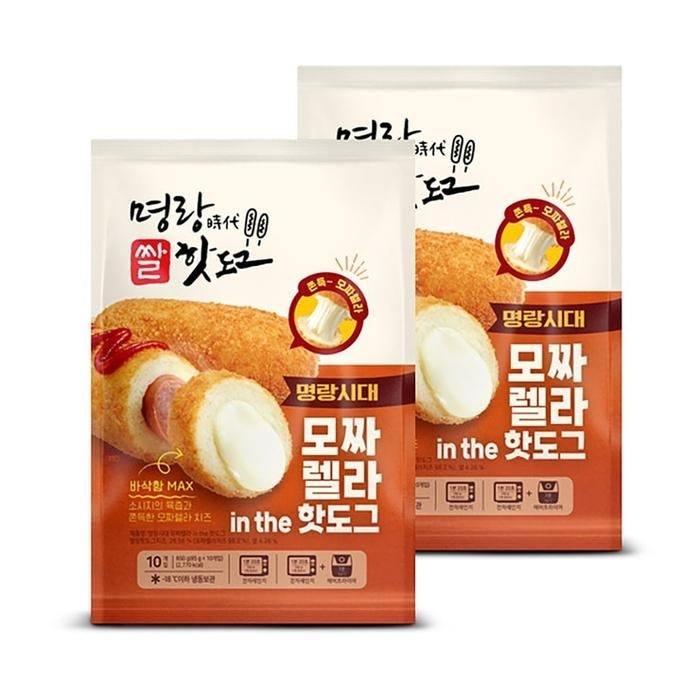 명랑 모짜렐라 핫도그(85g x 10) x 2팩 코스트코 잡화마켓2602