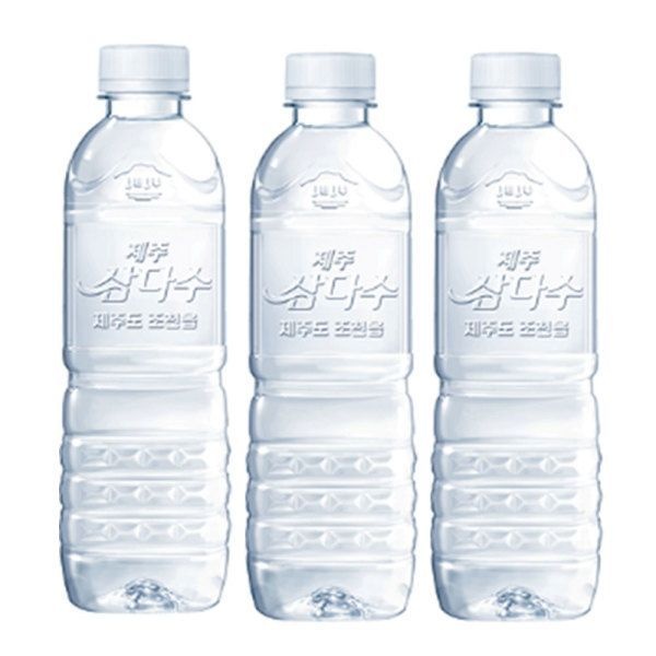 제주삼다수 무라벨 생수 식수 가정용 500ml 40PET GST