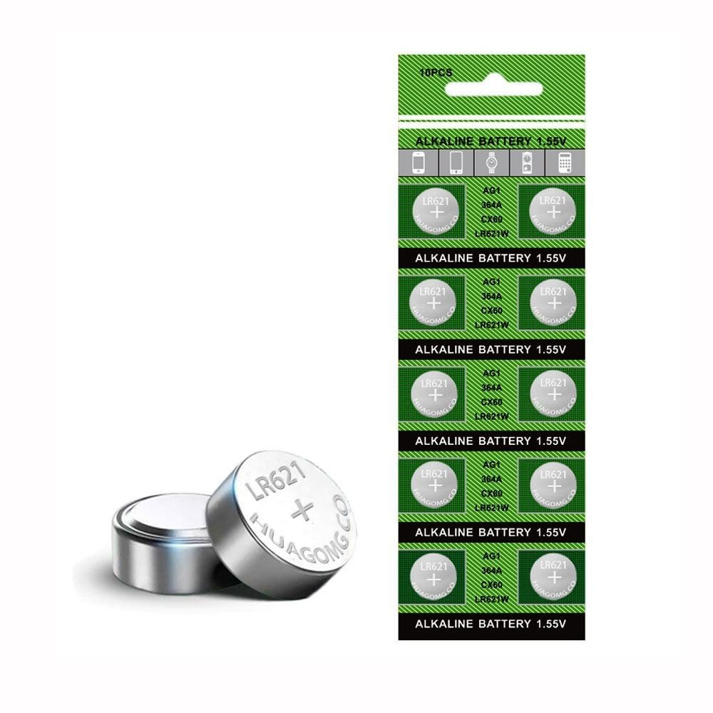 중국OEM AG1 LR621 알카라인 동전 건전지 시계 장난감 배터리