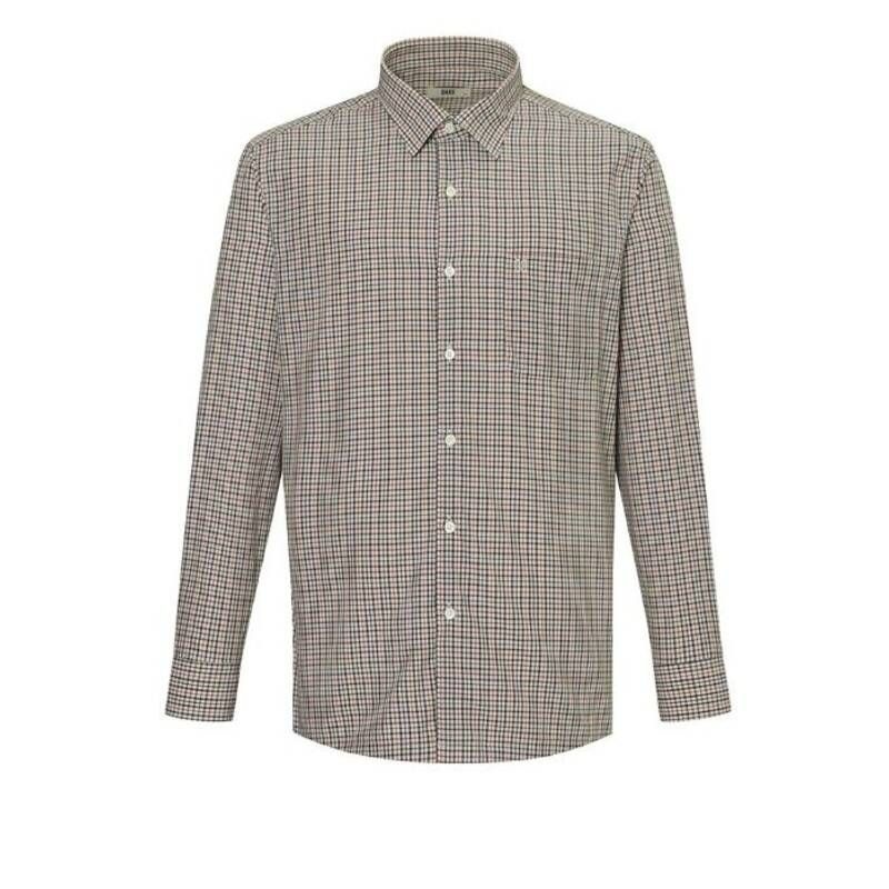 닥스 셔츠 닥스 DAKS 메세지카드+사은품FW 면혼방 하우스 체크 셔츠 남방DLA1SHCL141-I1 575242