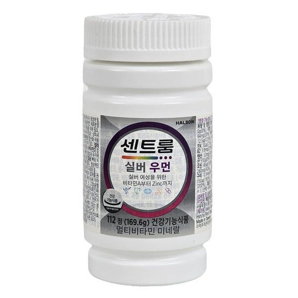 센트룸 멀티비타민 센트룸 포우먼 entrum 실버 112정 믿을수있는 상승 직장인 효도 고함량