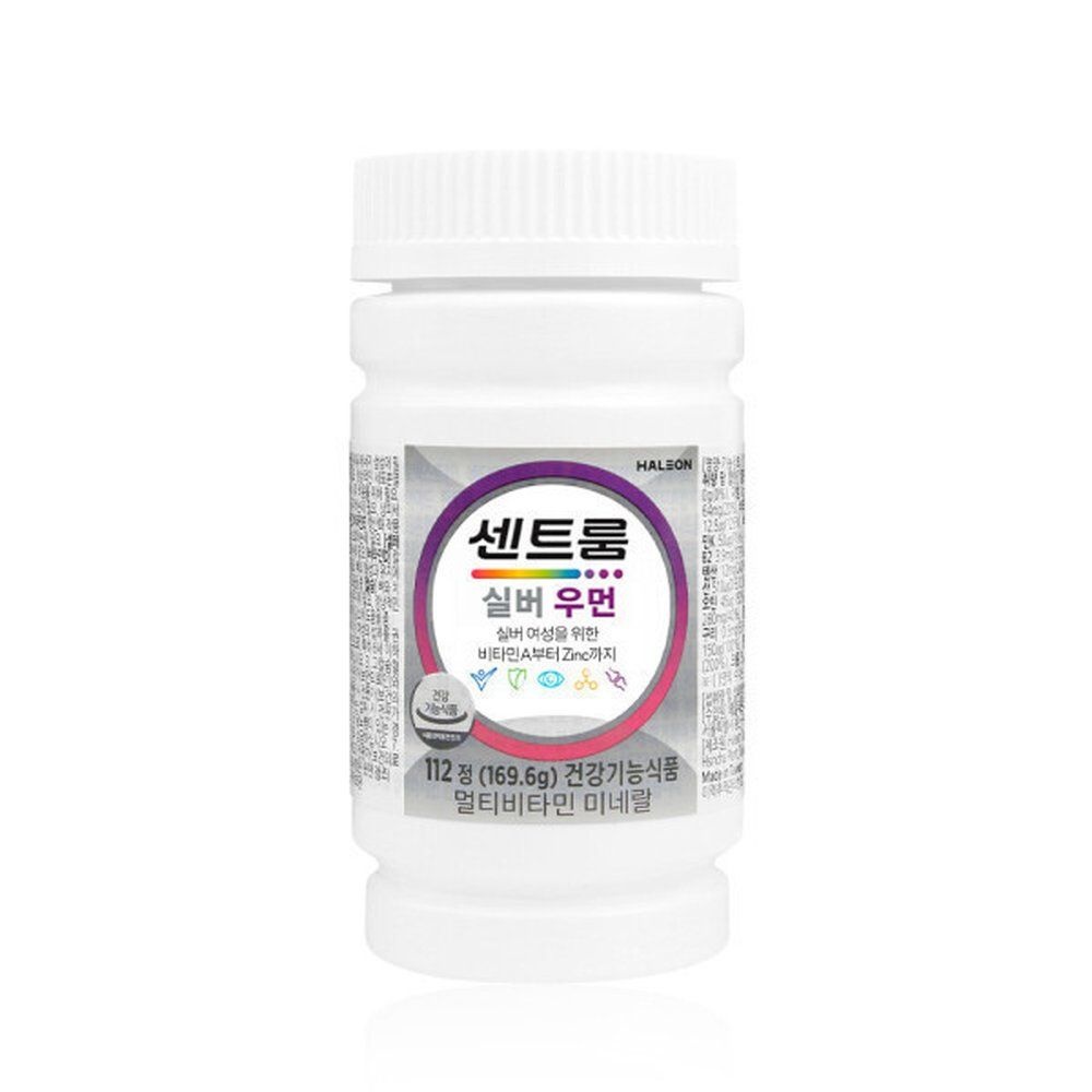 센트룸 미네랄 센트룸 실버 멀티비타민 우먼 1개 1514mg 112정 영양공급 수험생 스마트 상승 친구