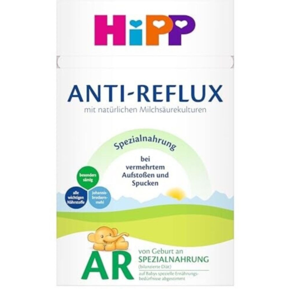 힙 AR 안티 리플럭스 특수분유 역류 및 구토 완화 독일 내수용 600g, 2개