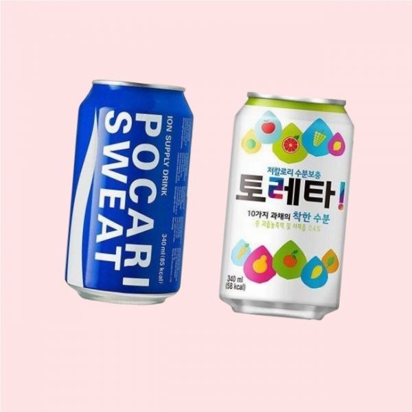 이온음료 포카리스웨트 토레타 2종 340ml 24캔 세트 4735074