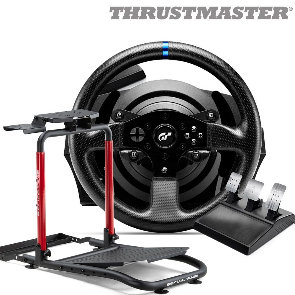 트러스트마스터 T300RS GT 레이싱휠 + WHEEL STAND LITE 2.0 (NLR-S040) 스탠드 패키지 PO