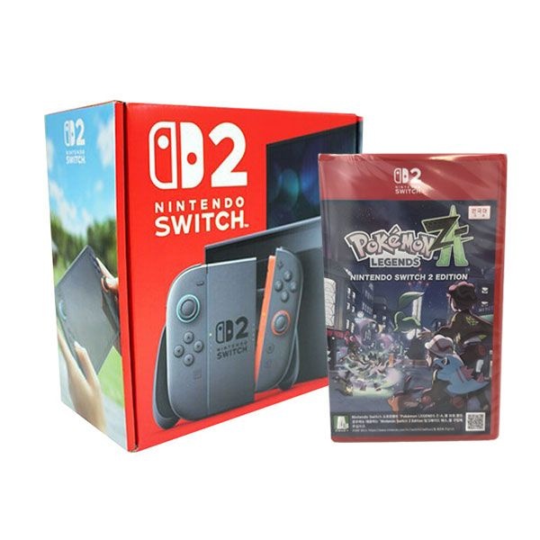닌텐도 [세트] 닌텐도 스위치2 본체+포켓몬 레전드 ZA 스위치2 에디션 타이틀 한글판