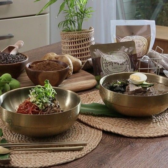 (G)[47년강릉맛집/동해막국수 10인분] 비빔6팩+비빔4팩 개별포장