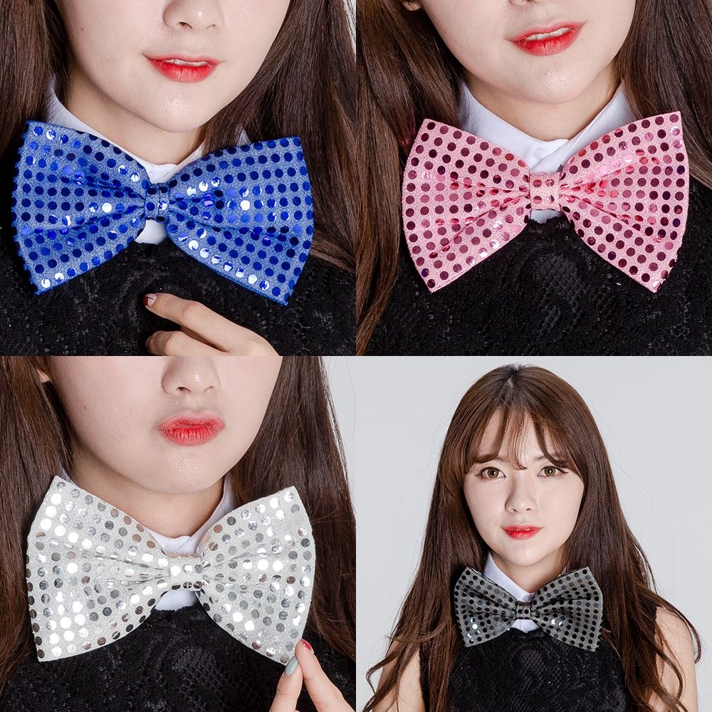 파티쇼 스팡클 나비 넥타이 중형 삐에로 이벤트 파티소품