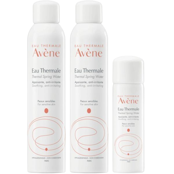 아벤느 오 떼르말 온천수 미스트 300ml 2p 50ml 1세트