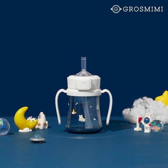 그로미미 버니버스 PPSU 빨대컵 유아컵 아기물병 200ml