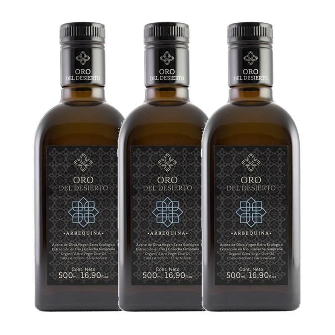 [해외] [1+1+1] 오로 델 데시에르토 아르베키나 엑스트라 버진 올리브 오일 알메리아 500ml