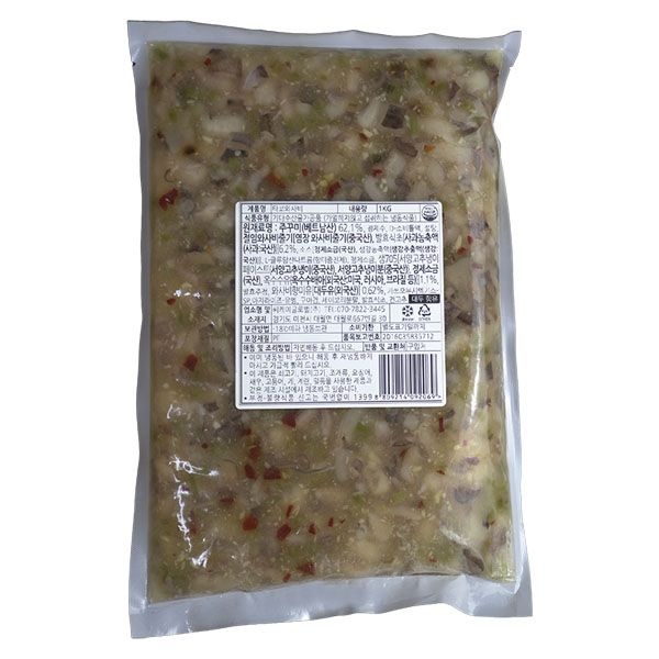 삼둥이수산 초밥용 타코와사비 1kg 군함 유부초밥 초밥재료