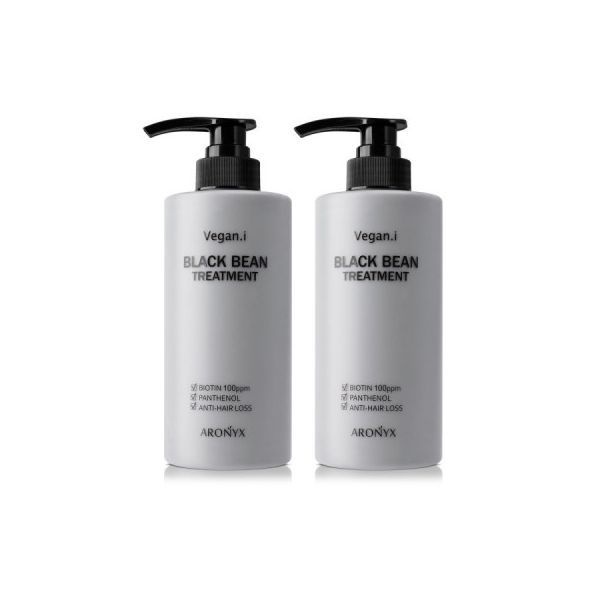 아로닉스 비건아이 블랙빈 트리트먼트 500ml 1+1/탈모기능성