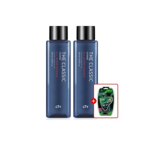 시투와이 C2Y 더 클래식 남성 화장품 올인원 옴므 에센스 250ml 2개 남자화장품 +면도기 1팩 증정