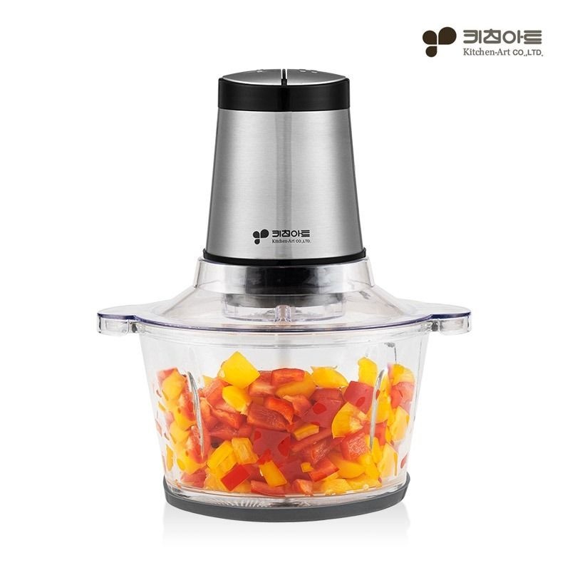 키친아트 전동 다지기 멀티쵸퍼 KSJ-MCH1800 2L 마늘다지기