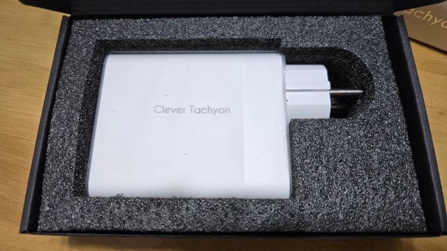 클레버타키온 182W 접지형 PD PPS 퀵차지3.0 GaN2 고속멀티 충전기 G31CA