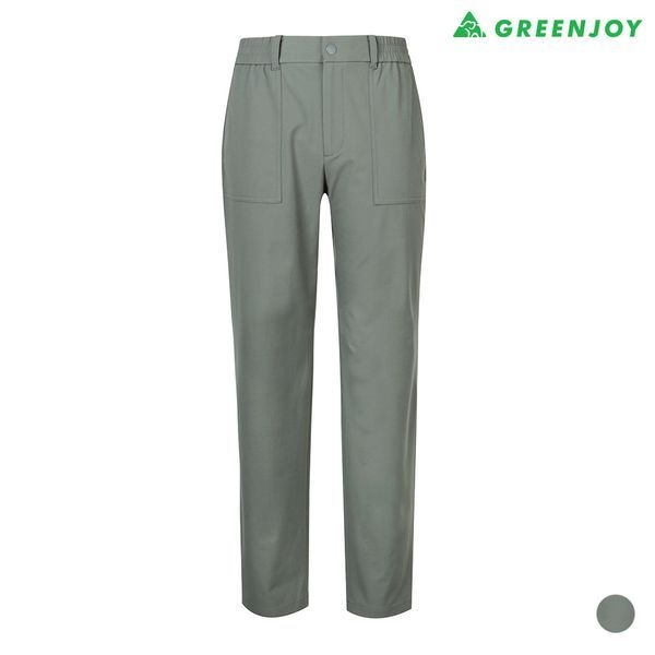 그린조이 [하프클럽]남성 CN 스판 밴딩 치노팬츠