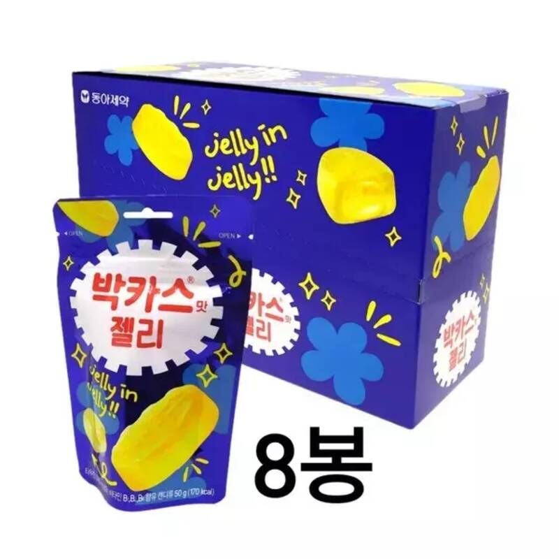 11st 기초케어 박카스 맛 젤리 50g 8봉