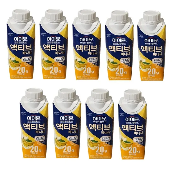 하이뮨 프로틴 밸런스 액티브 바나나 ZERO 250ml